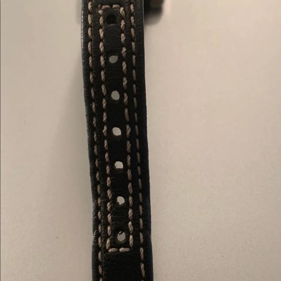 New Coach Legacy Watch Black Leather Straps - Picture 5 of 6